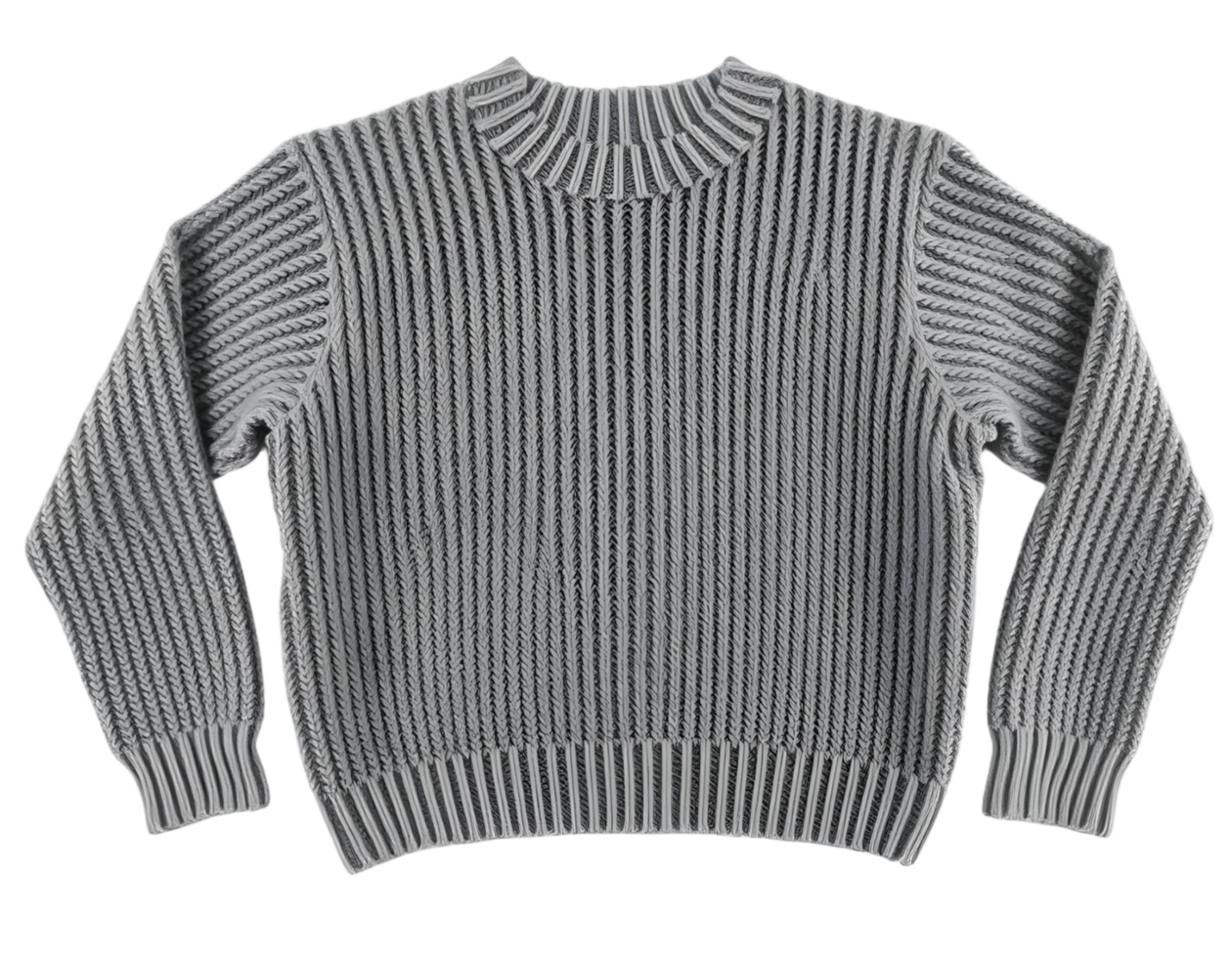 Striped sweater isolated on a transparent background png