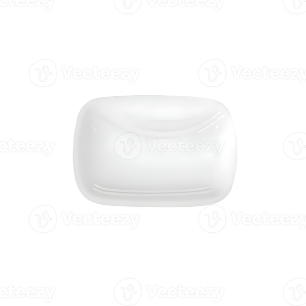 Soap bar isolated on transparent background png