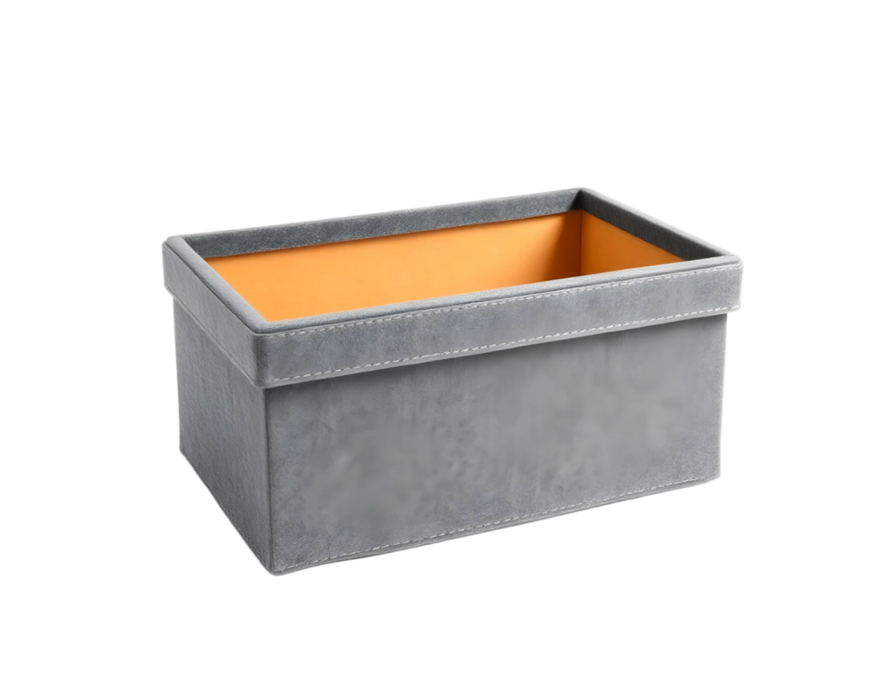 3d render of a metal box isolated on a transparent background png