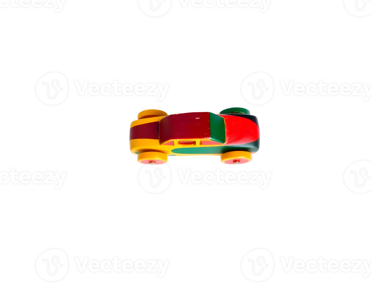 Toy car isolated on transparent background png