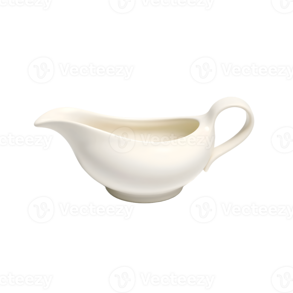 Realistic milk jug isolated on a transparent background png