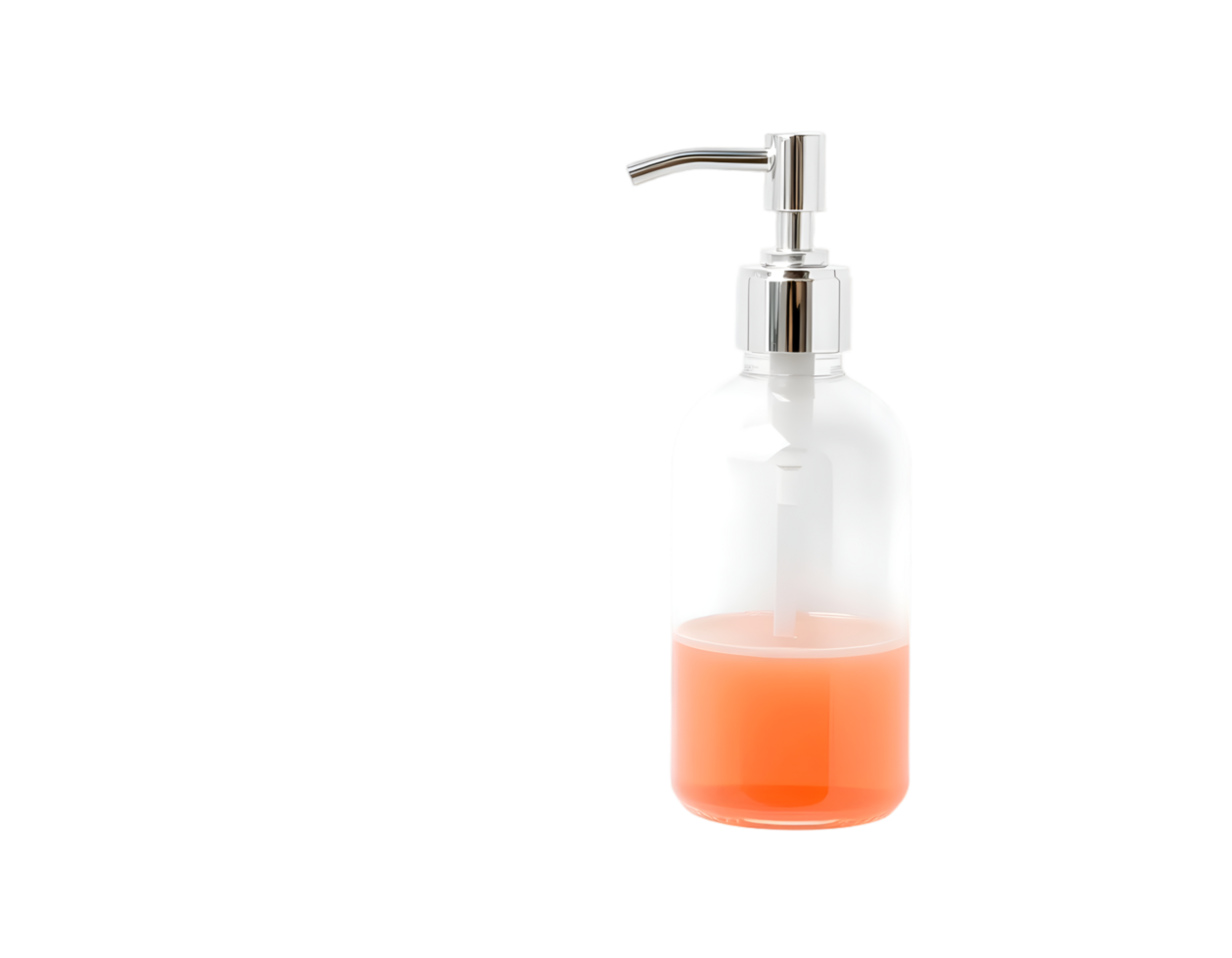 Soap dispenser bottle isolated on transparent background png