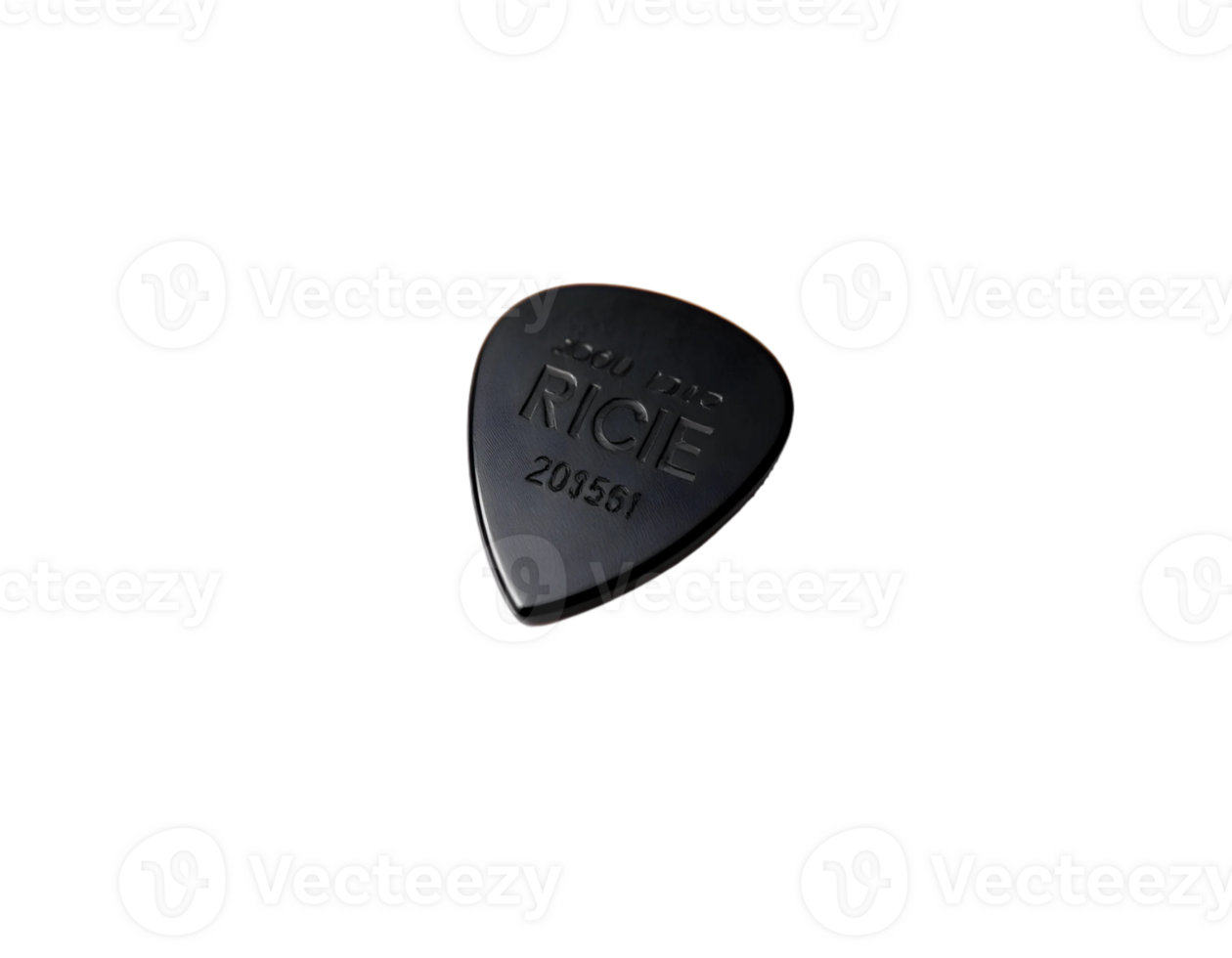 Guitar pick isolated on a transparent background png