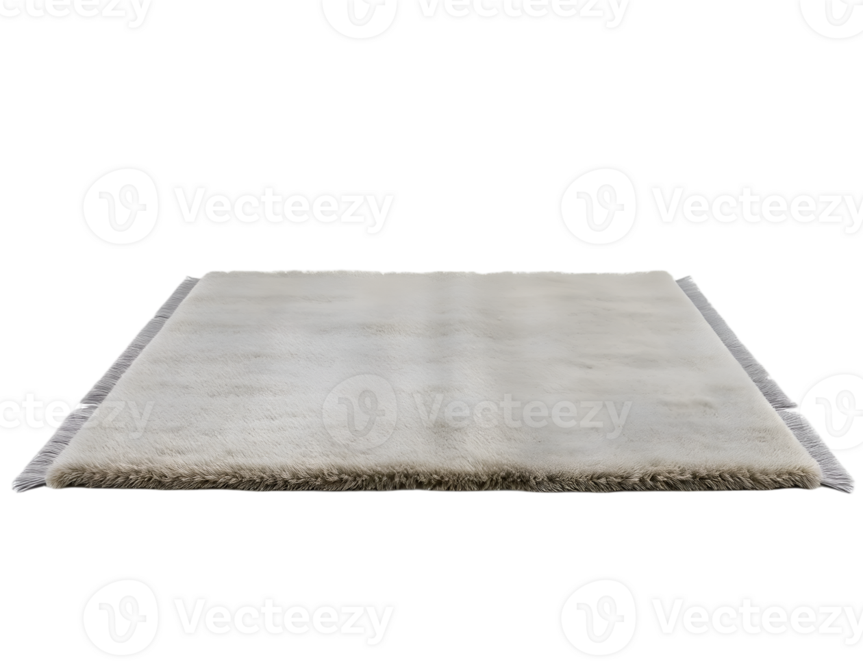 White carpet isolated on transparent background png
