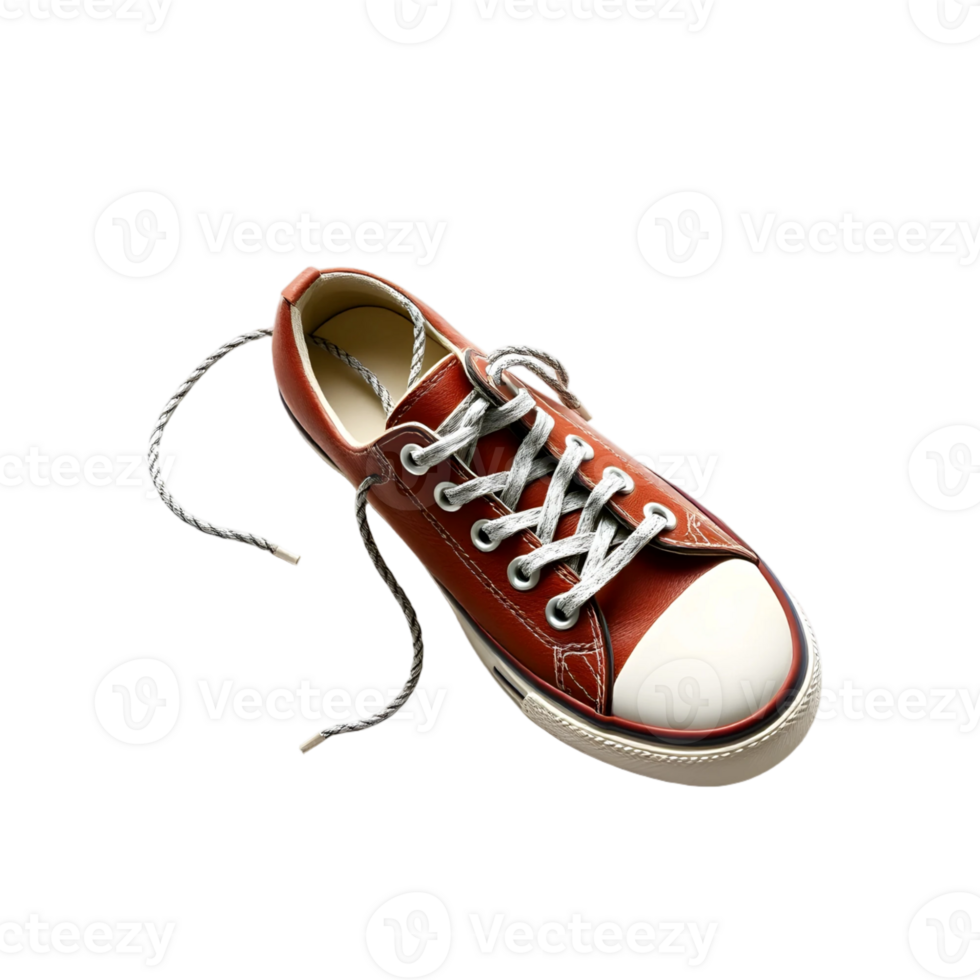 Red Sneakers Isolated On Transparent Background png