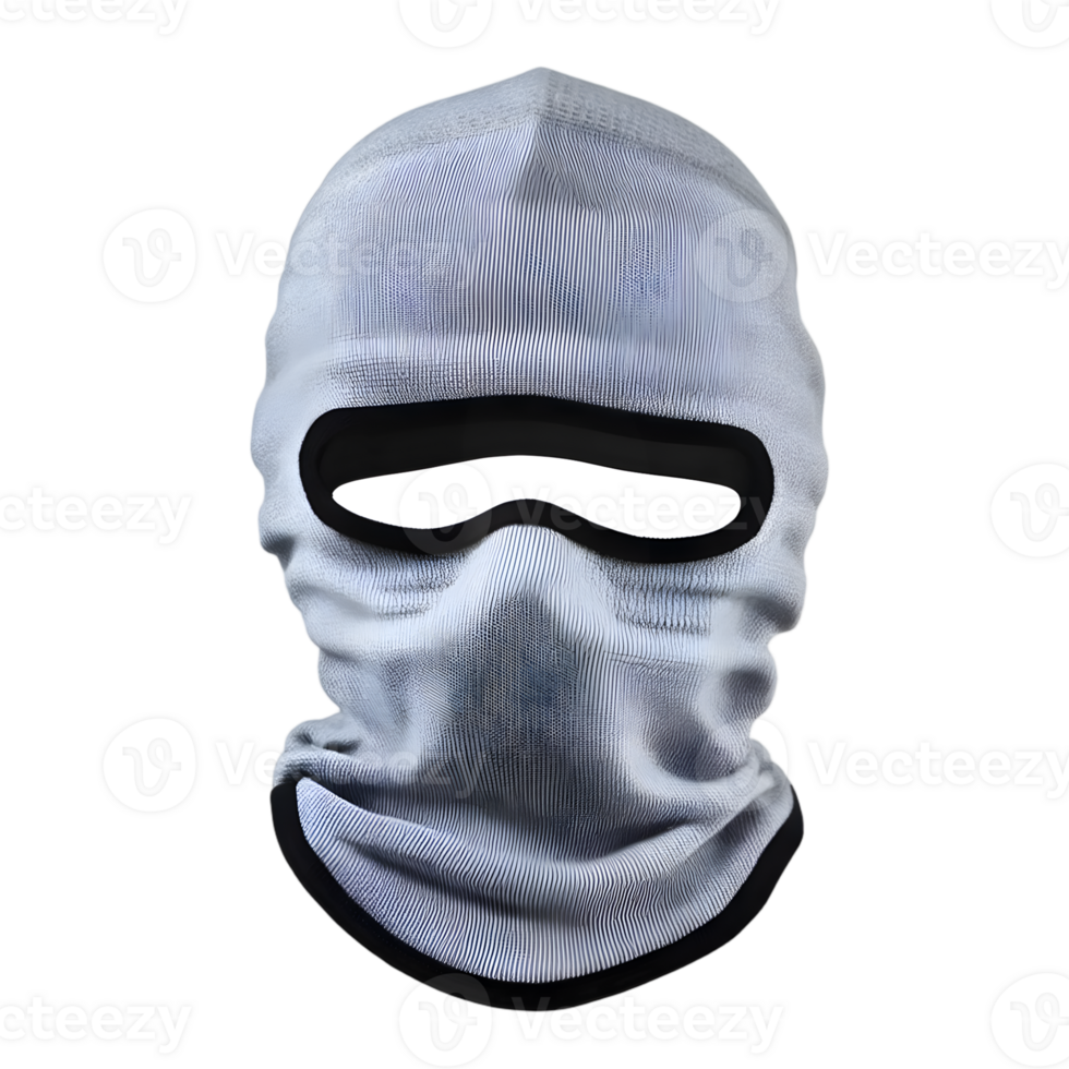 Burglar mask isolated on transparent background png