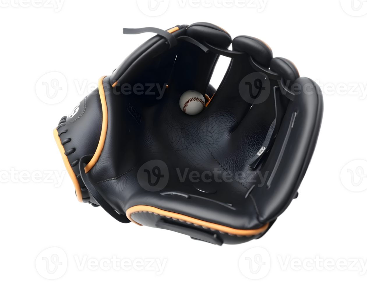 Baseball glove isolated on a transparent background png