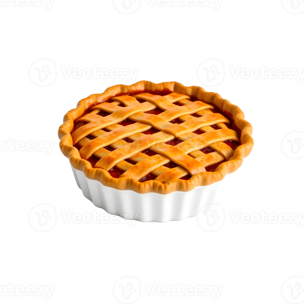 Apple Pie Isolated On Transparent Background png