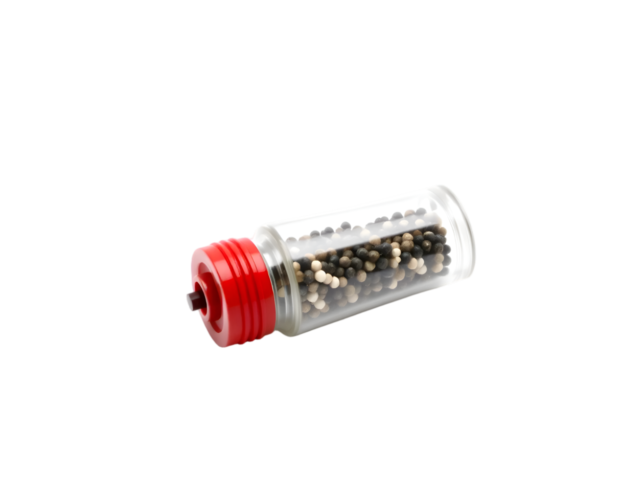 Pepper milling cutter isolated on transparent background png