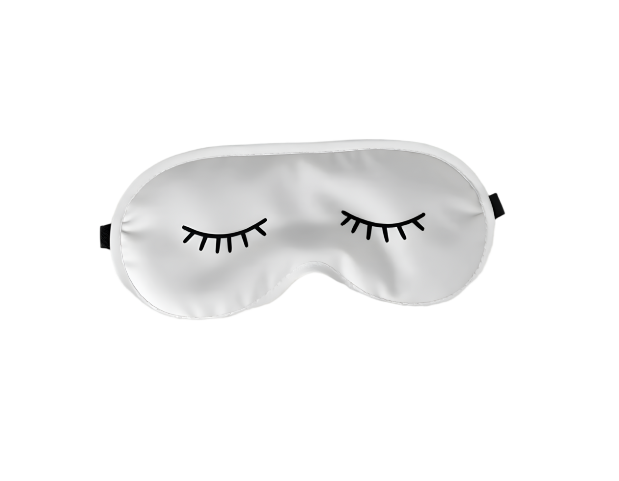 Eye mask isolated on transparent background png