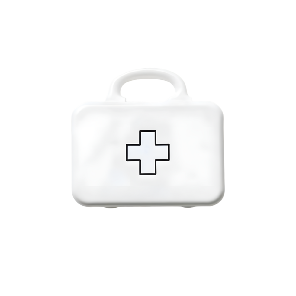 First aid kit icon isolated on transparent background png