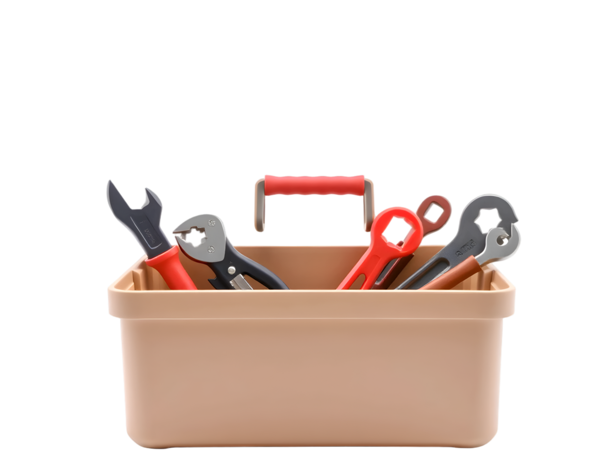 Toolbox with tools png