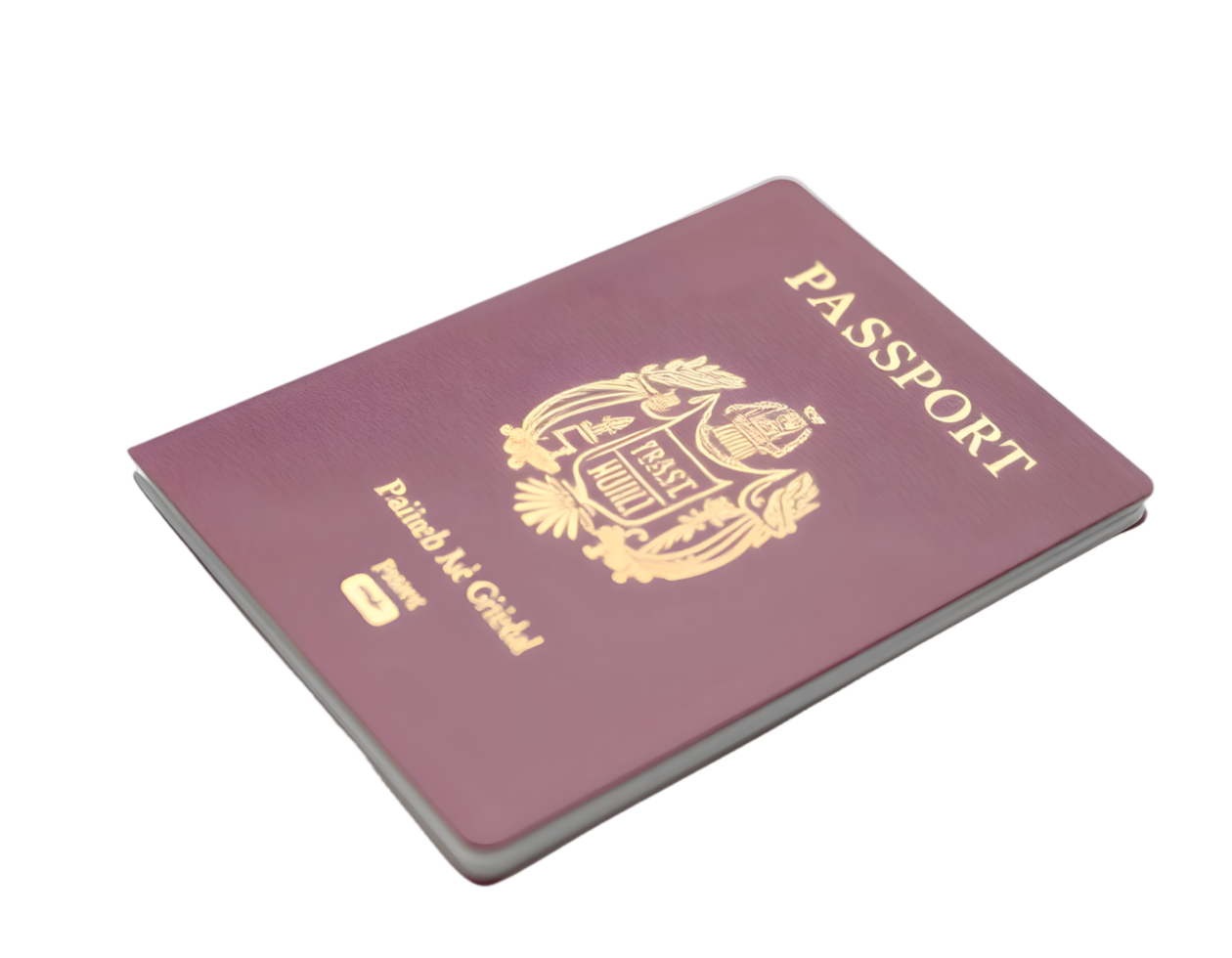 Polish Passport Isolated On Transparent Background png