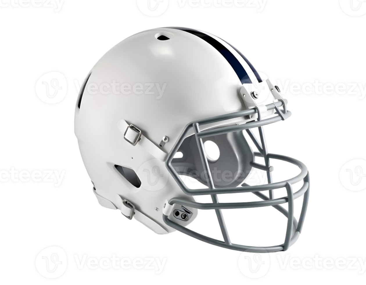 American football helmet isolated on transparent background png