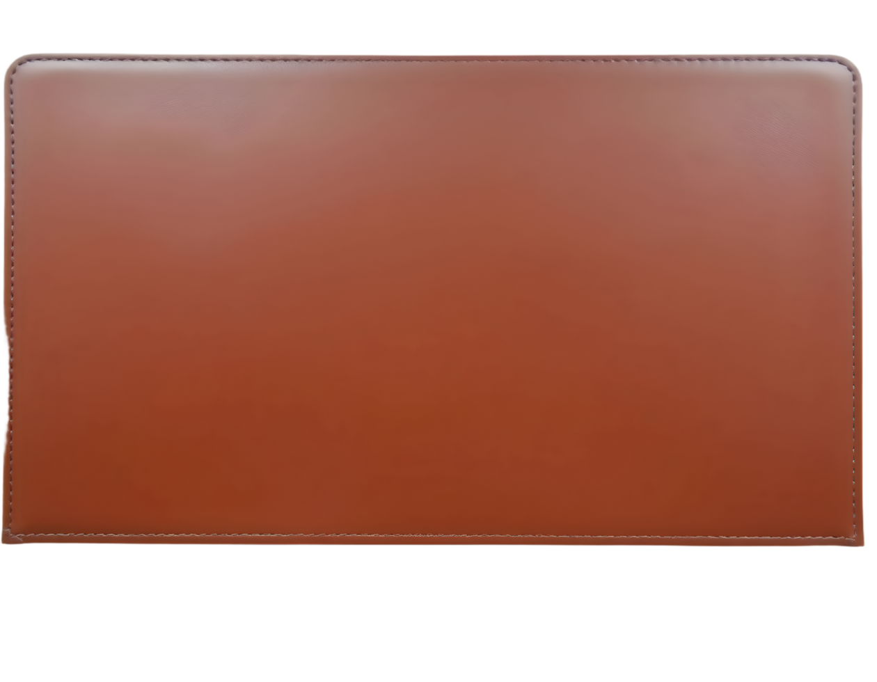 Brown leather case isolated on transparent background png