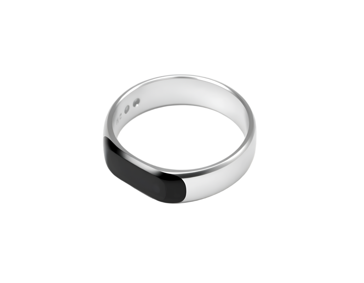 3d hacer de plata anillo aislado en transparente antecedentes con recorte camino png