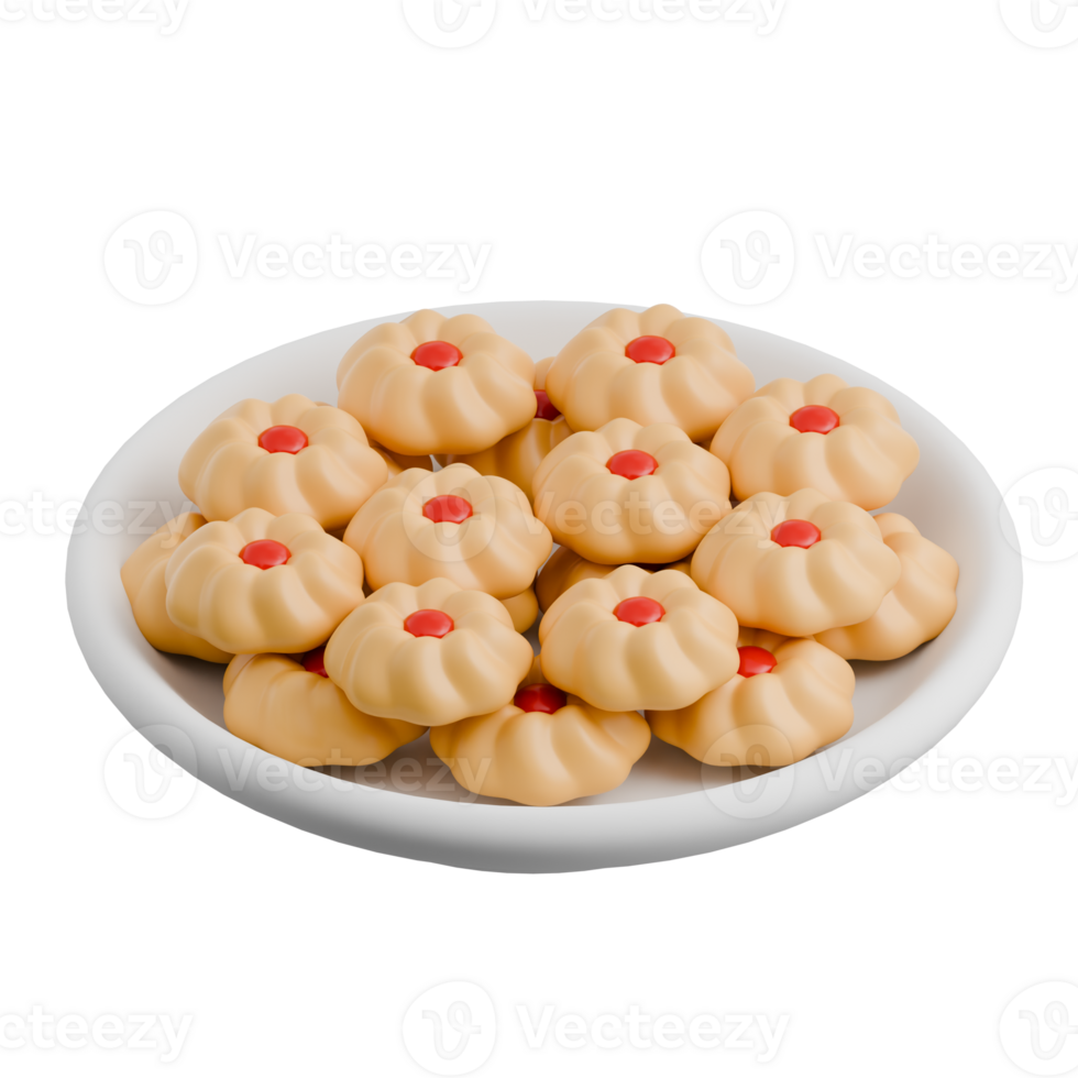Bangkit Cookies 3D Ramadan Icon png