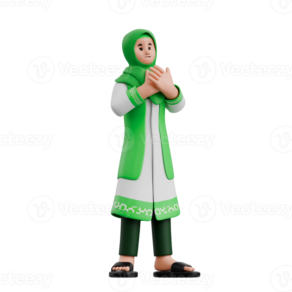 Muslim woman praying png