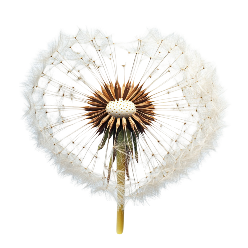 Dandelion Seeds Blowing in the Wind png