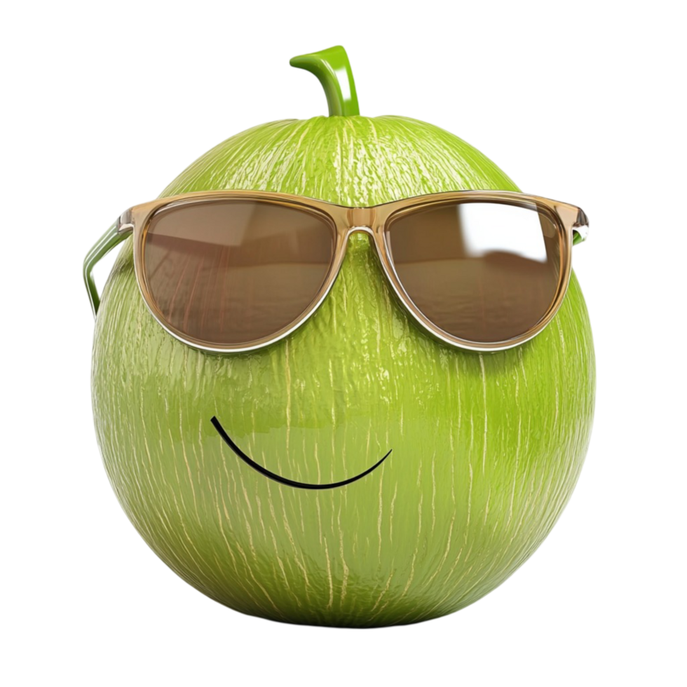Lime with Sunglasses png