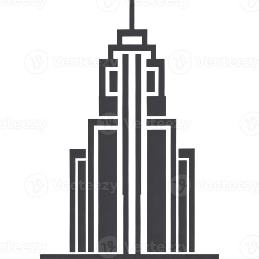 Modern Skyscraper Building png