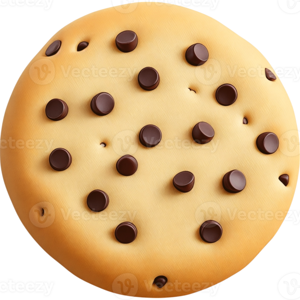 Single Chocolate Chip Cookie png