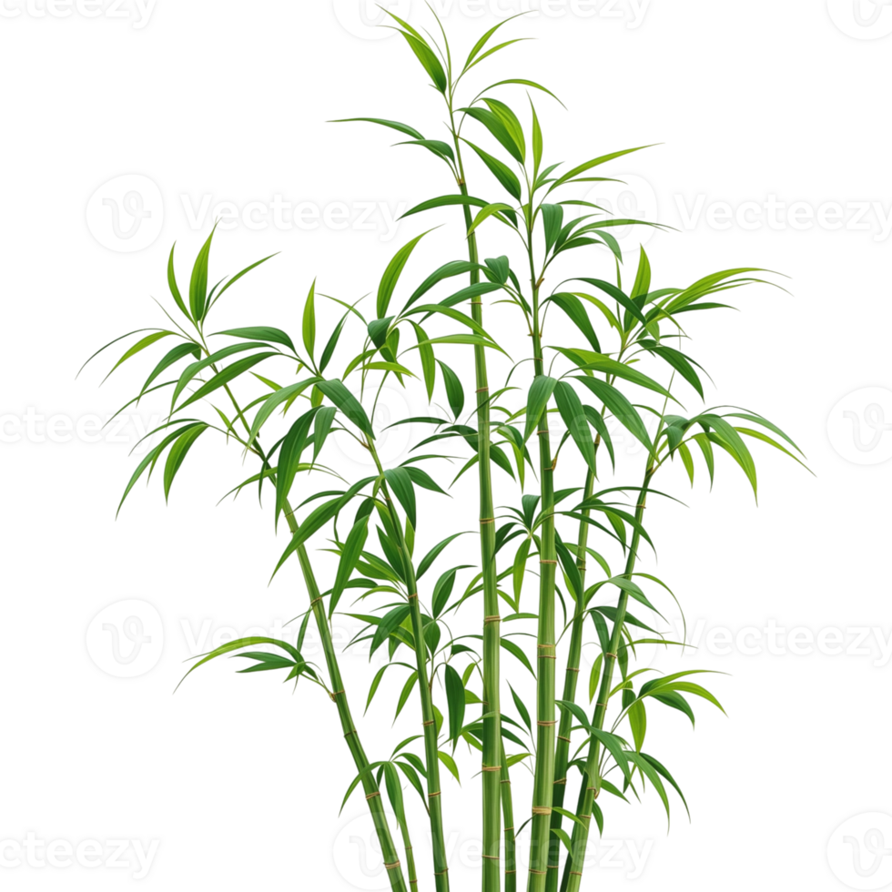 Several Bamboo Plants png