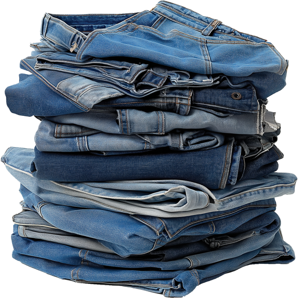 Stack Of Clothes isolated, Stack various cloth illustration, clothing fold image png