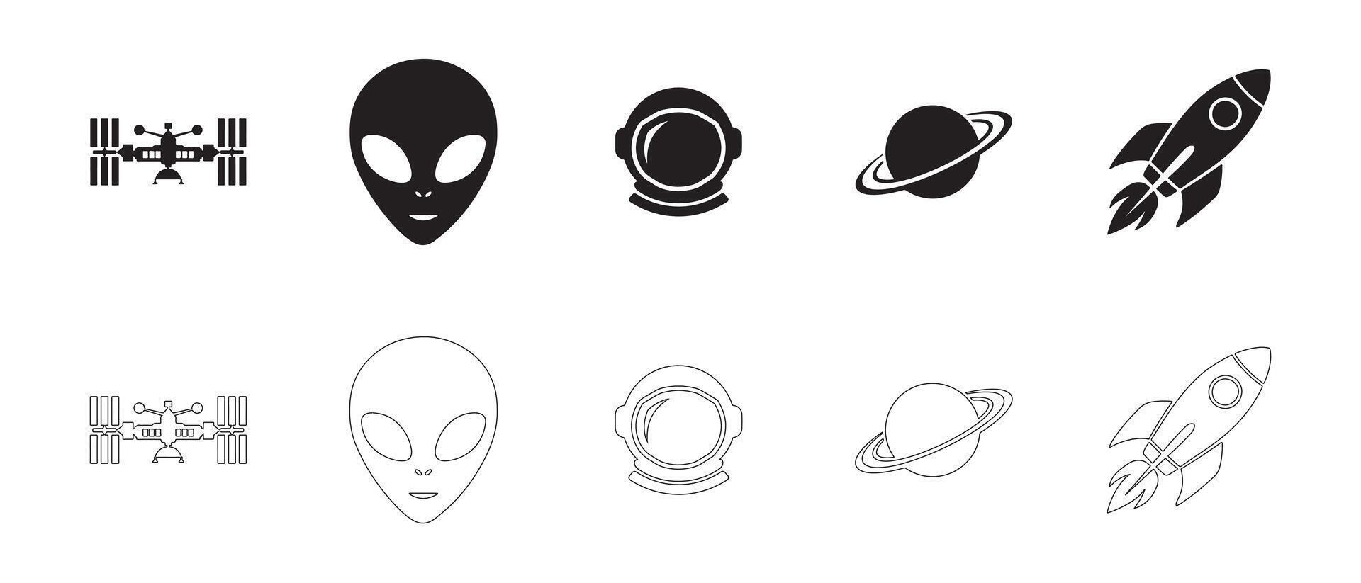 Advanced Technology and Sci Fi Elements for UI and Graphics vector