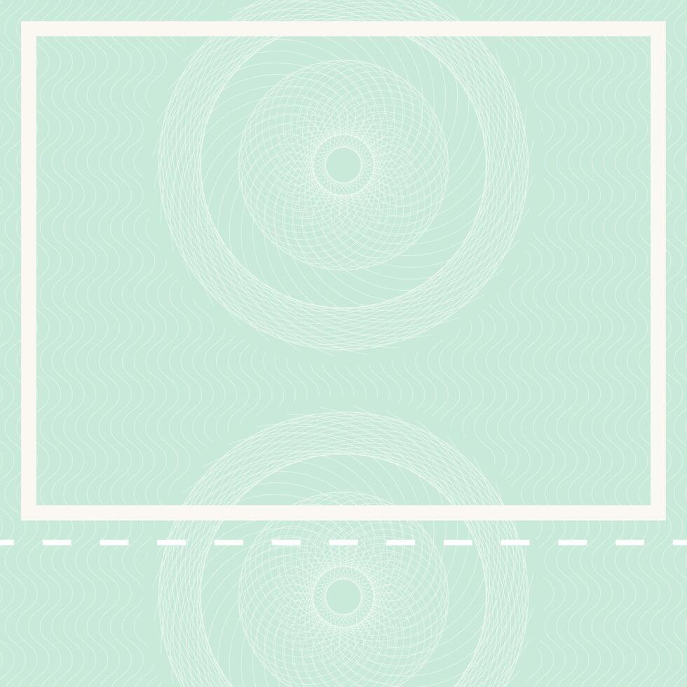 Blank with watermark pattern for bills diploma and protected document, pattern bills and diploma, certification guarantee authorization protected, document design, security paper vector