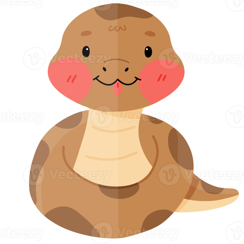 Hissing snake, kawaii snake, cute snake png