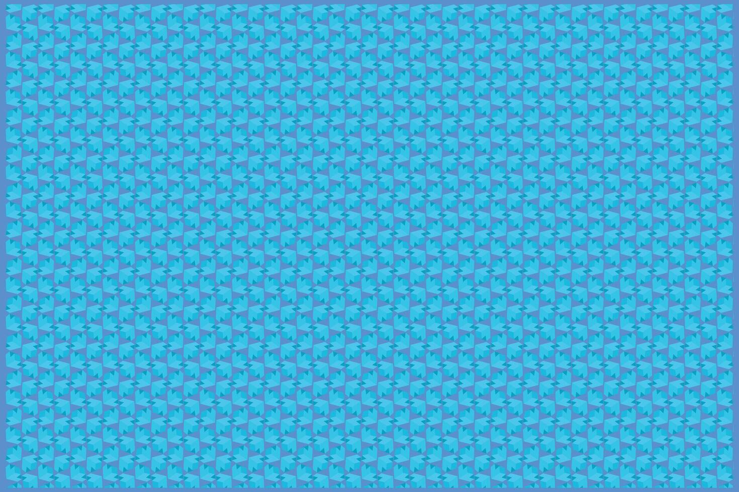 Blue Geometric Pattern vector