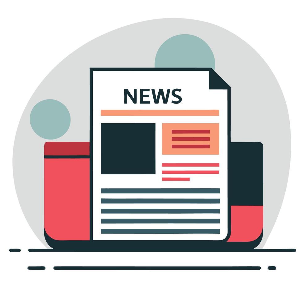 Illustrative Representation of News and Idea Distribution vector