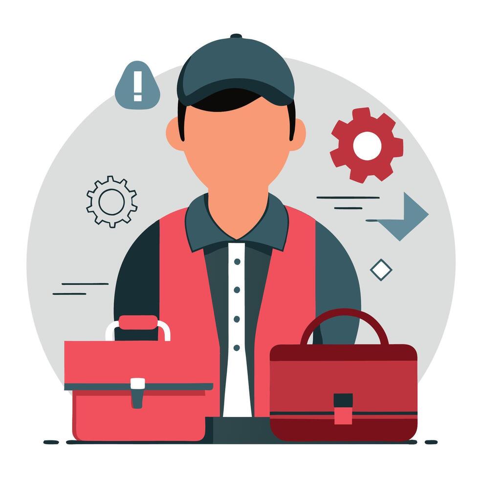 Futuristic Job Concepts Unveil the Evolution of Work in a Digital Age vector