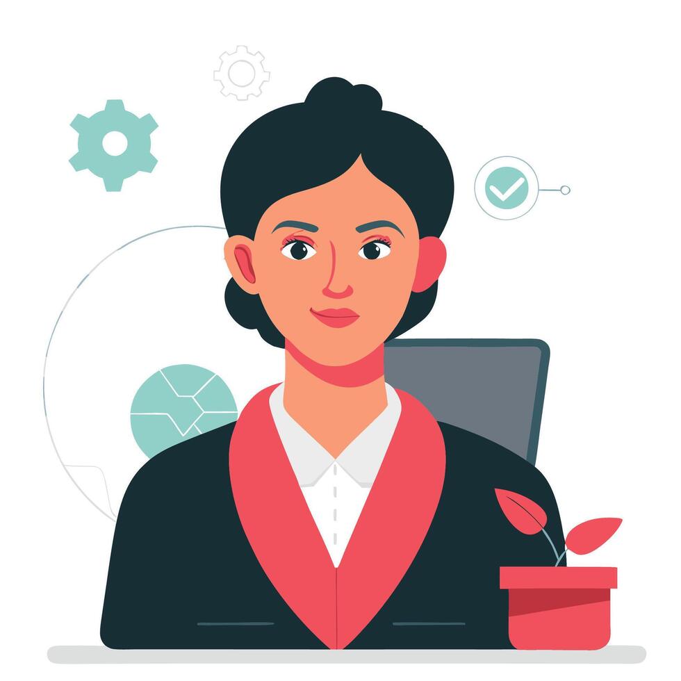 Concept Illustration of New Entries and Data Management Methods vector