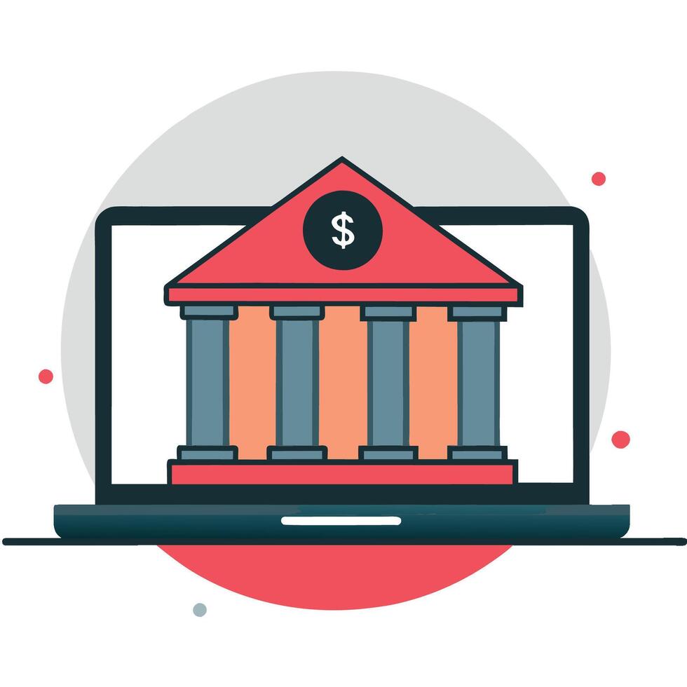 Mobile Banking Convenient and Secure Access to Your Finances vector