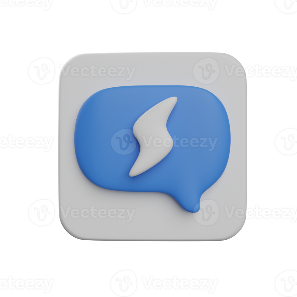 Messenger 3D Icon png