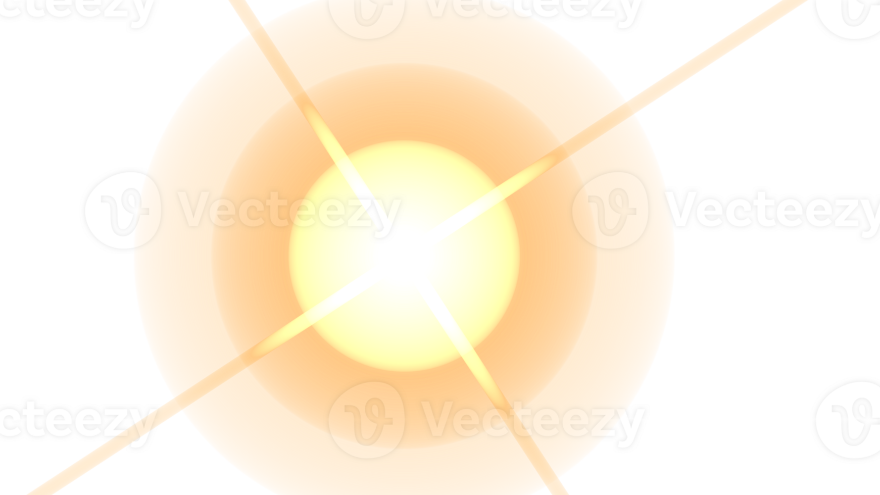 Blue and Light Blue lens flare rays png