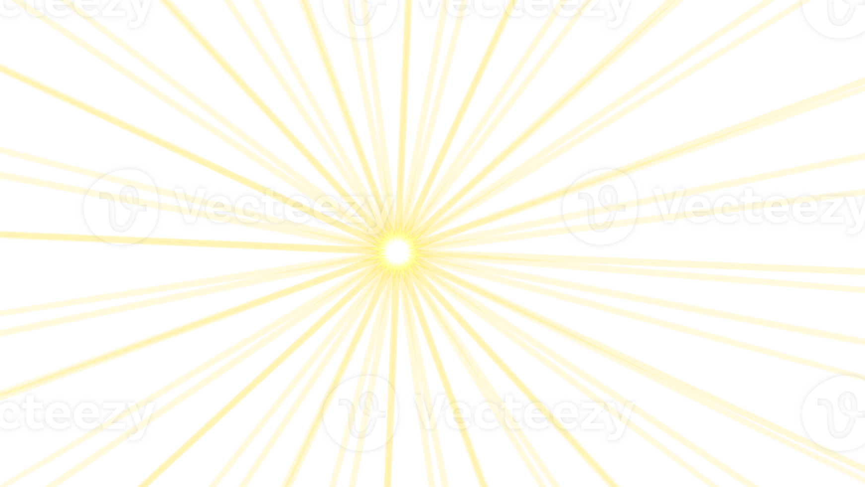 Abstract Light Burst with Radiating Lines png
