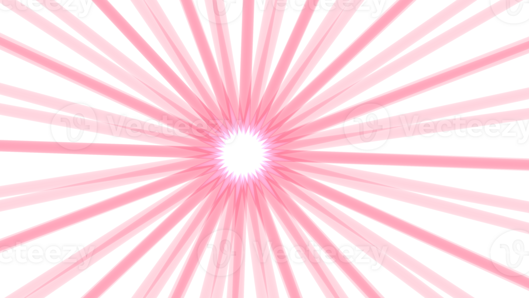 Dynamic Abstract Design with Radiating Lines and a Glowing Ring png