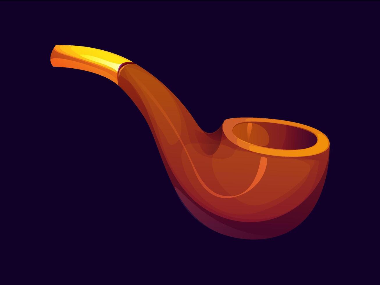 St Patrick day, Irish holiday cartoon smoking pipe vector