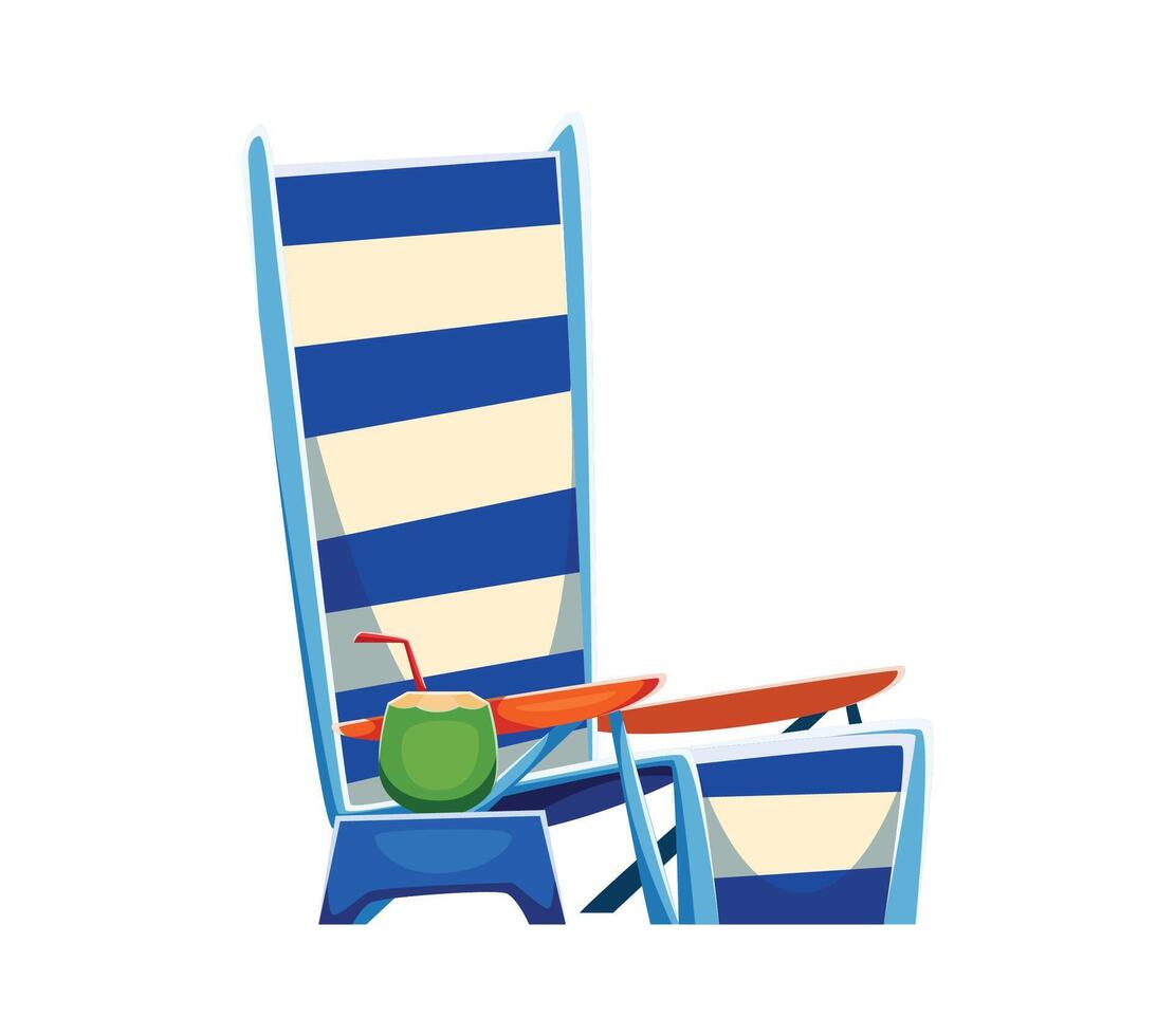 Summer travel font, beach vacations type, letter L vector