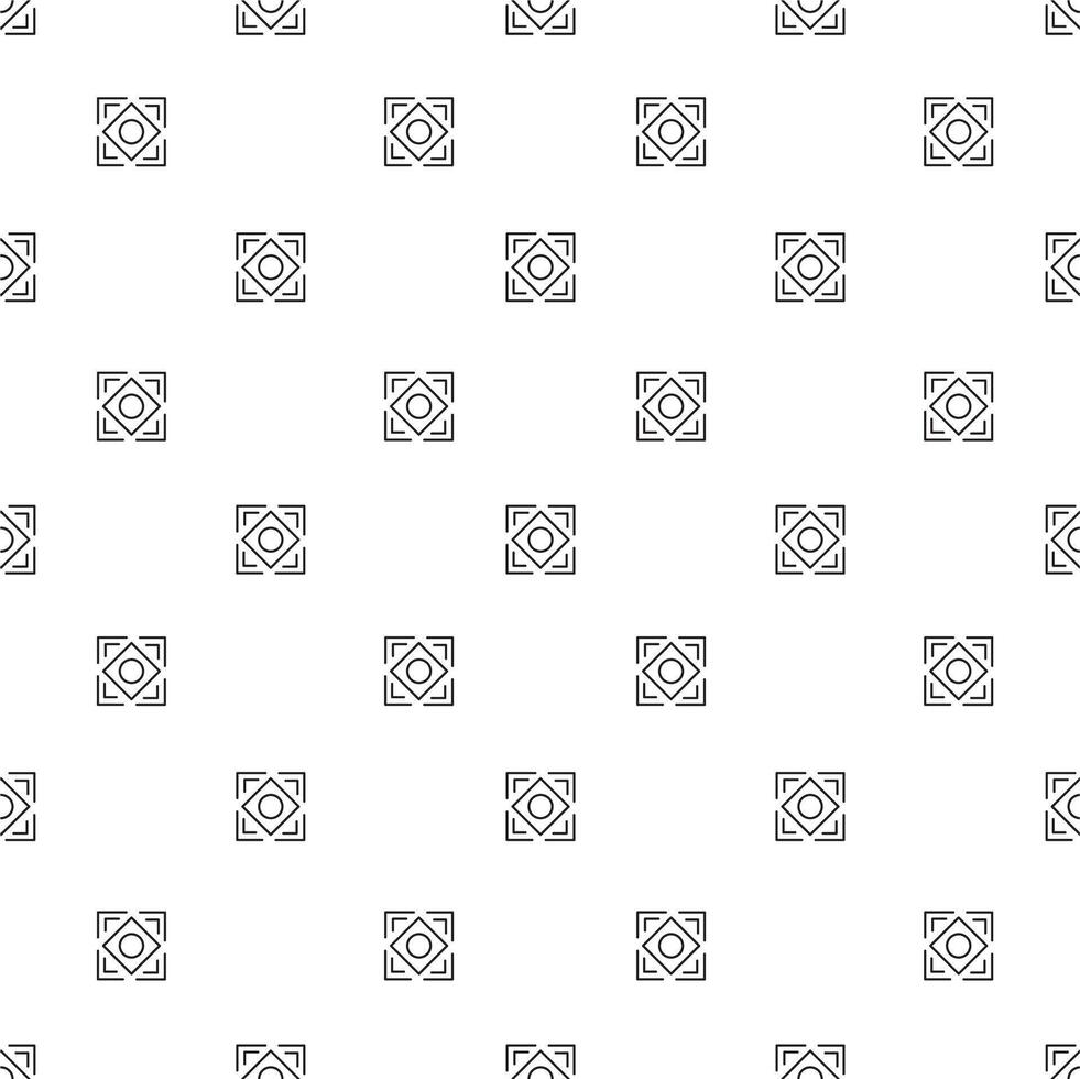 Artistic seamless geometric pattern with trendy shapes for creative backgrounds. vector