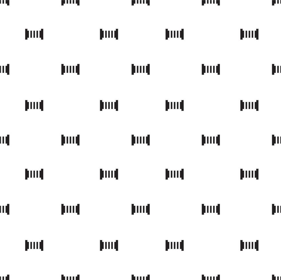 a seamless pattern with black and white arrows vector
