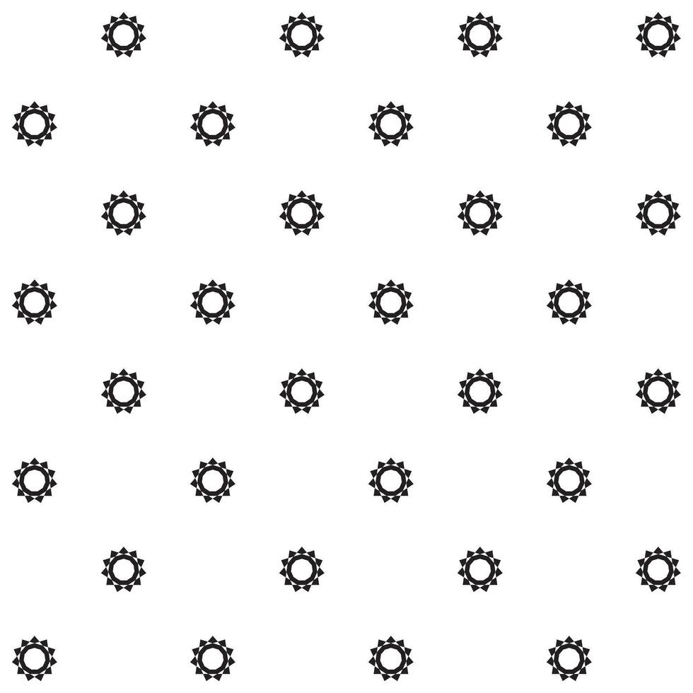 a black and white pattern with a star pattern vector