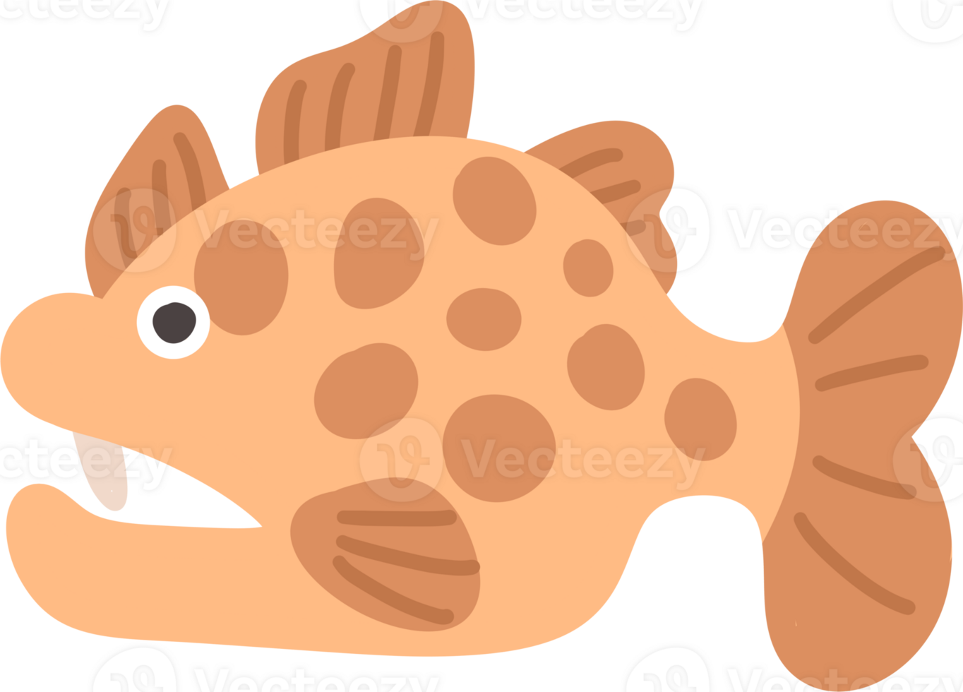 Tigerfish aquatic environment png