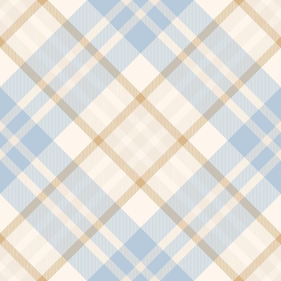 Subtle pastel plaid pattern in soft blues and beige. Perfect for textile design, wallpaper, or website backgrounds. Evokes feelings of calmness and serenity. vector