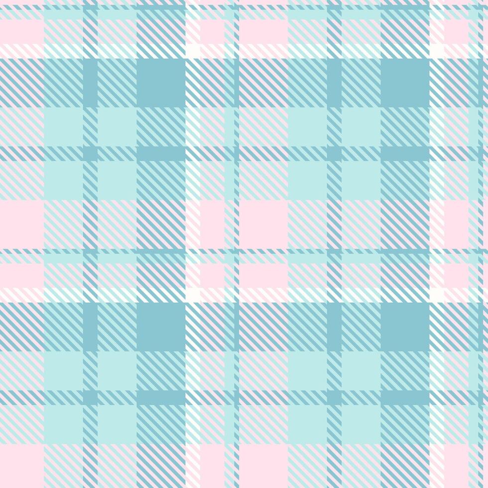 Chinese new year textile pattern seamless, calm check plaid tartan. Discount fabric texture background in light and cyan colors. vector