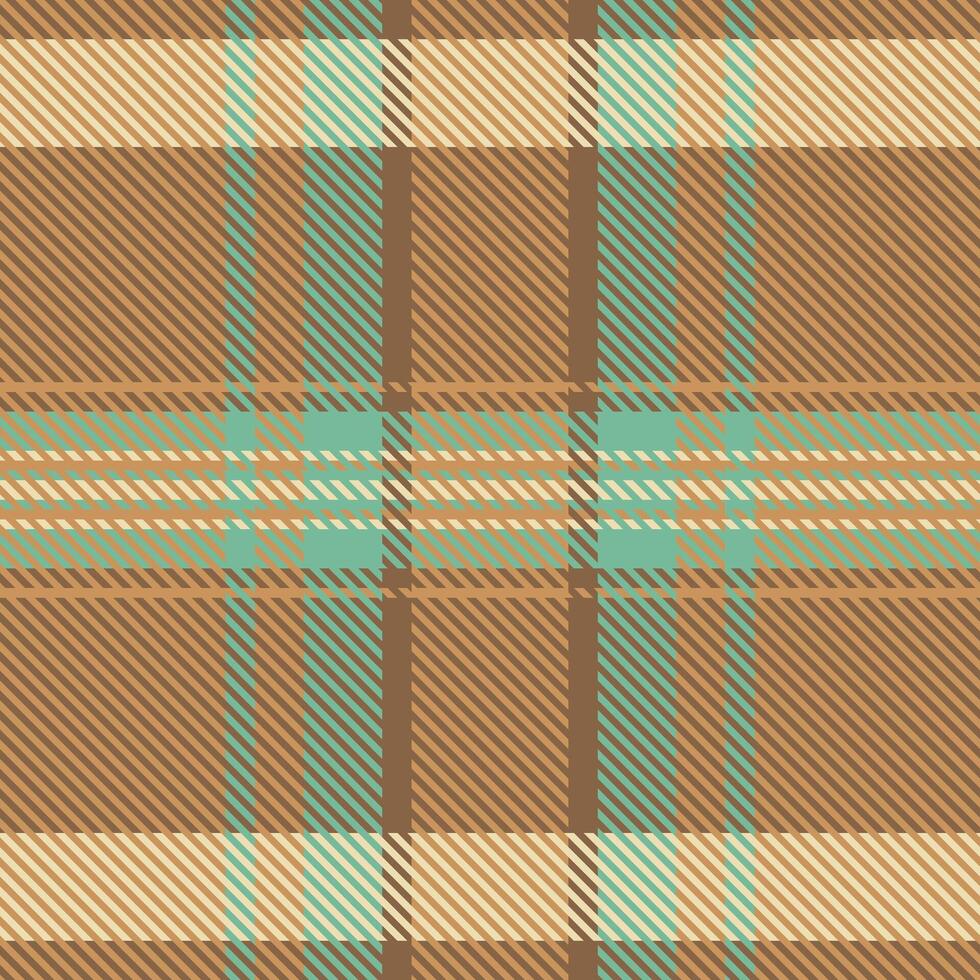Subtle earthtoned plaid pattern. Perfect for textile design, fall fashion, or autumnal branding. Elegant and versatile, this repeating texture offers a touch of sophistication and warmth. vector