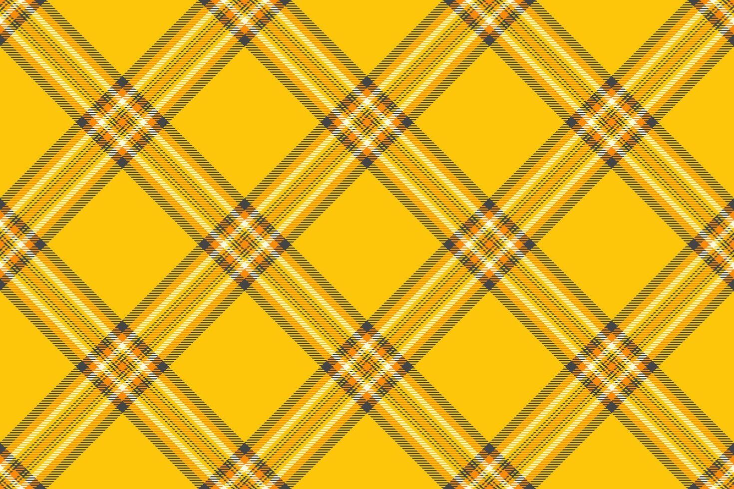 Vibrant yellow plaid pattern. Geometric design ideal for textile, fashion, website backgrounds, and wrapping paper. vector